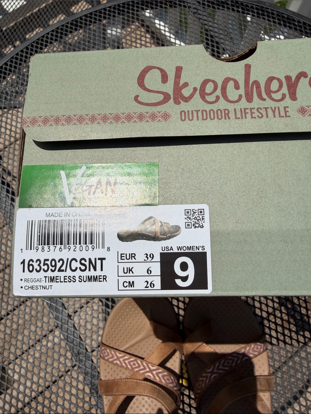 Skechers Outdoor Lifestyle Vegan Women’s Strappy Slip-On Sandals - Picture 6 of 7